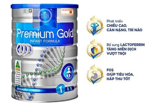 Sữa hoàng gia Úc số 1 Royal AUSNZ Premium Gold - Dành cho trẻ từ 0-6 tháng tuổi