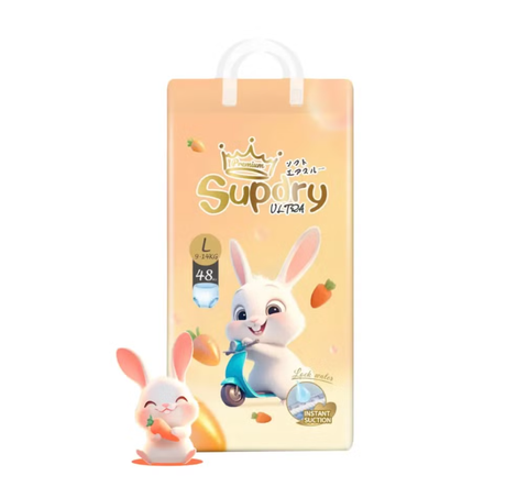 Tã quần Supdry Ultra size L 48 miếng (cho bé trên 9 – 14kg)
