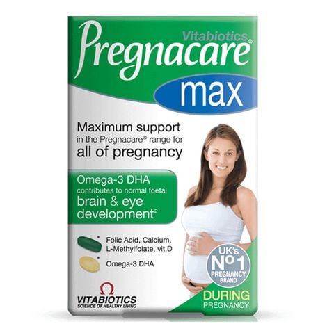 Pregnacare Max hộp 84 viên - Vitamin tổng hợp cho bà bầu của Anh