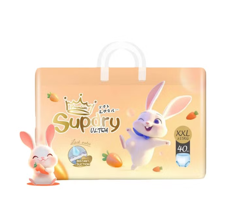 Tã quần Supdry Ultra size XXL 40 miếng (cho bé trên >15kg)