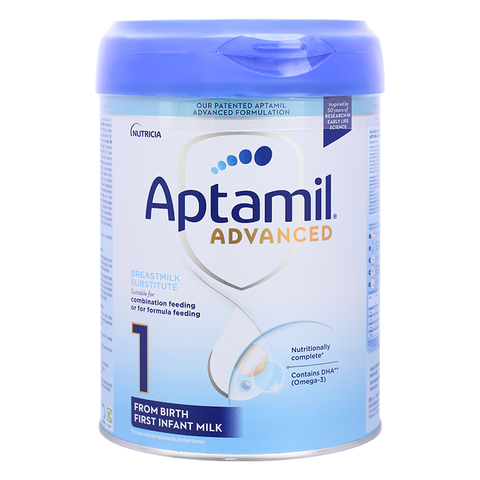 Sữa bột Aptamil Anh Advanced số 1 800g (0 - 6 tháng)