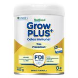 Sữa bột Nutifood GrowPlus+ Colos Immunel 0+ 400g (0-12 tháng)