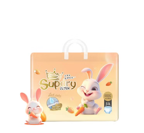 Tã quần Supdry Ultra size XXXXL 34 miếng (cho bé trên >19kg)