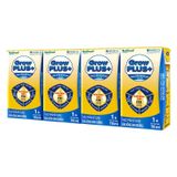 Lốc 4 hộp sữa non pha sẵn Nutifood GrowPLUS+ vàng  hương vani 110 ml