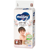 Tã quần Moony Natural size L 36 miếng (9 - 14 kg)