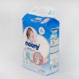 Tã dán Moony size NB 90 miếng (Dưới 5 kg)