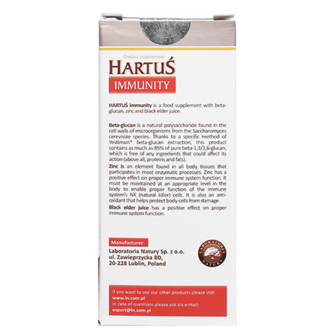 Siro Hartus Immunity hỗ trợ tăng đề kháng hương dâu, 150 ml dạng uống (từ 4 tháng)