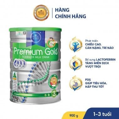 Sữa hoàng gia Úc số 3 Royal AUSNZ Premium Gold cho trẻ từ 1-3 tuổi