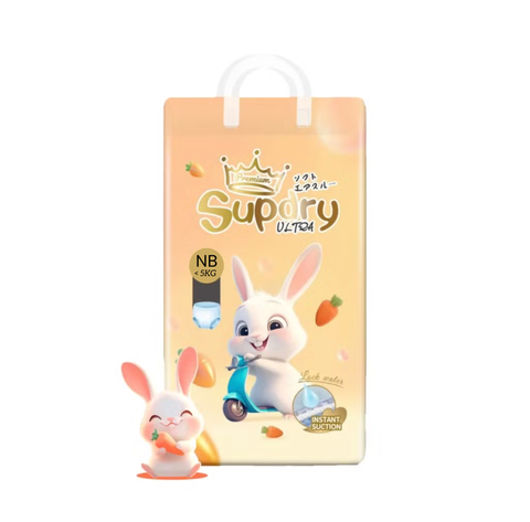 Tã dán Supdry Ultra size NB 68 miếng (cho bé dưới 5kg)