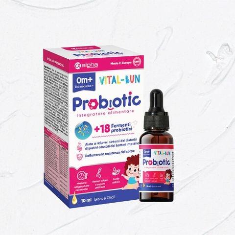 Men Vi Sinh Probiotic 0m+ Vital Bun 10ml