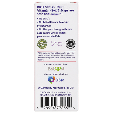 Vitamin D3K2 BioAmicus 10ml