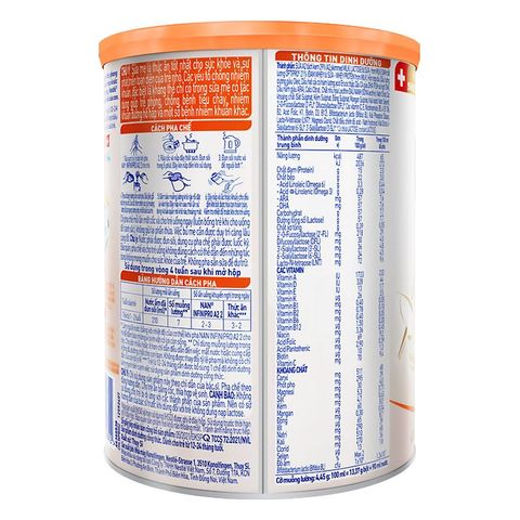 Sữa bột NAN InfiniPro A2 số 2 (đạm quý A2) 800g (1 - 2 tuổi)