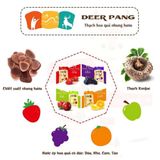 Hộp 10 Gói – Nước Thạch Gạc Hươu Non Deer Pang Vị Dâu Cho Bé Từ 1 Tuổi – Hàn Quốc