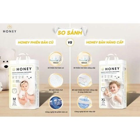 Bỉm Momo Honey dán S52 ( Từ 4-8kg)