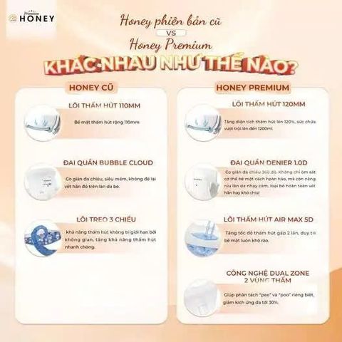 Bỉm dán Momo Honey NB66 (cho bé dưới 5kg)