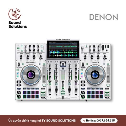  BÀN DJ CHÍNH HÃNG - DENON PRIME 4+ WHITE 