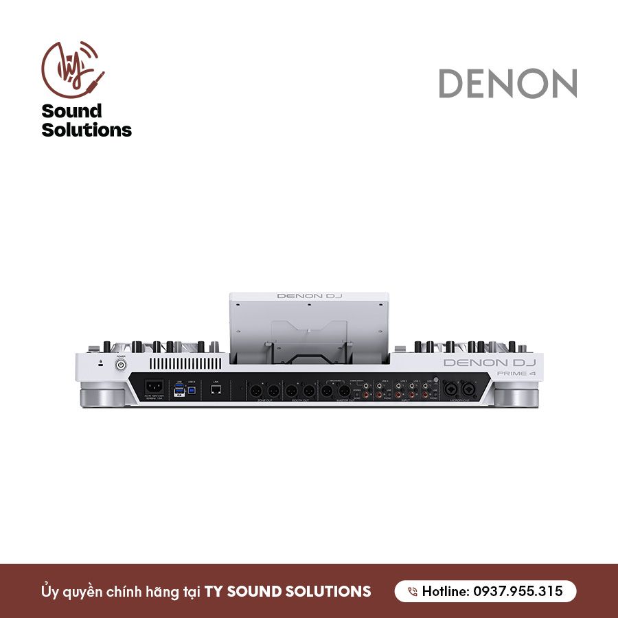 BÀN DJ CHÍNH HÃNG - DENON PRIME 4+ WHITE