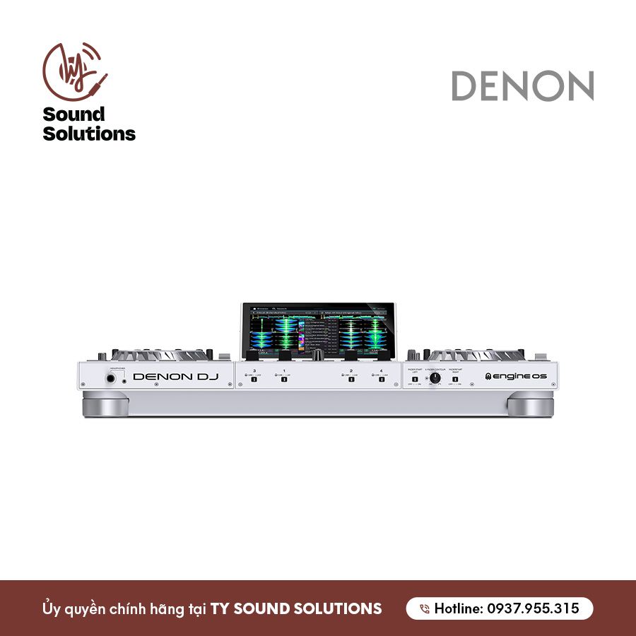 BÀN DJ CHÍNH HÃNG - DENON PRIME 4+ WHITE