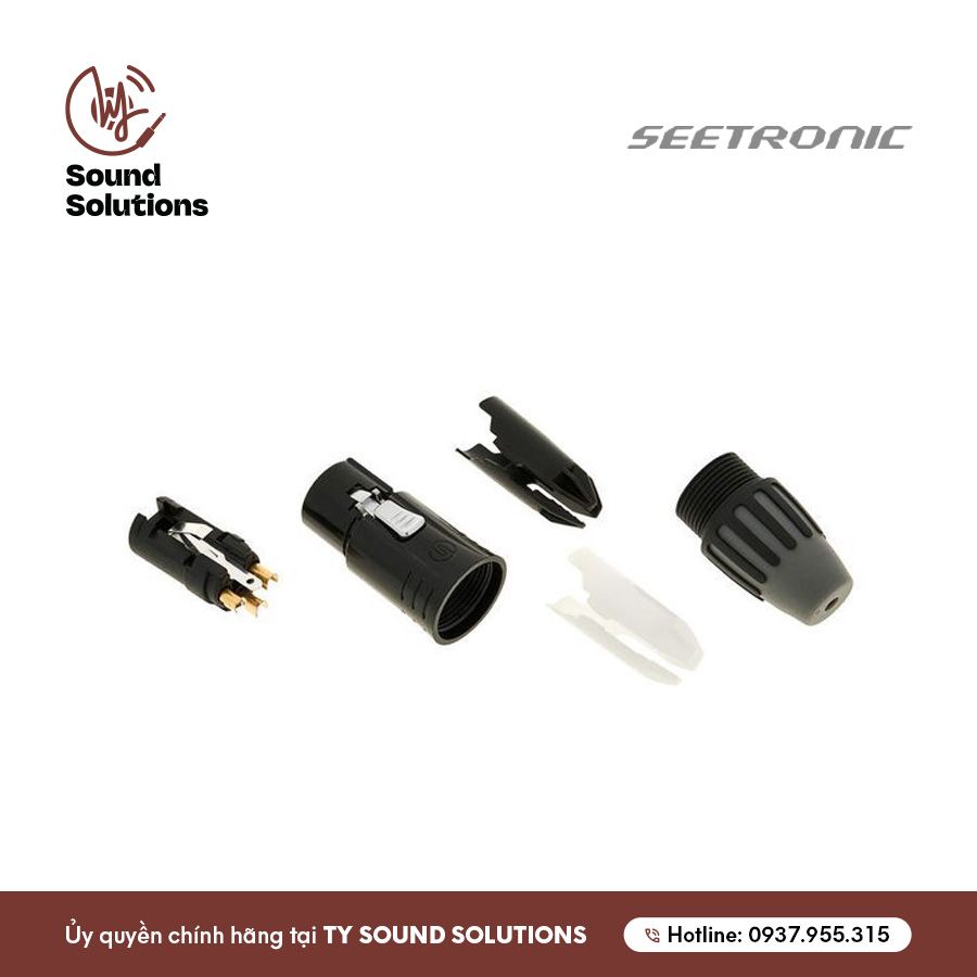 JACK ÂM THANH CHÍNH HÃNG - SEETRONIC SCMF3-BG