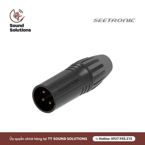  JACK ÂM THANH CHÍNH HÃNG - SEETRONIC SCMM3-BG 
