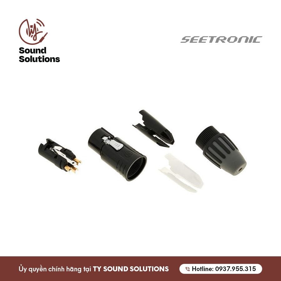 JACK ÂM THANH CHÍNH HÃNG - SEETRONIC SCMM3-BG