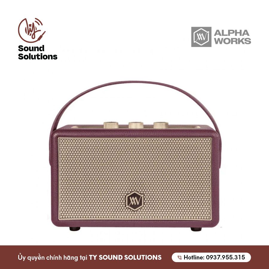 LOA BLUETOOTH CHÍNH HÃNG - ALPHA WORKS AW W88