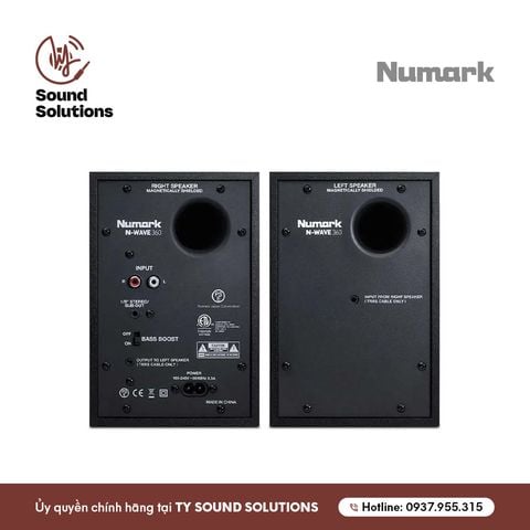  LOA KIỂM ÂM DJ CHÍNH HÃNG - NUMARK N-WAVE 360 
