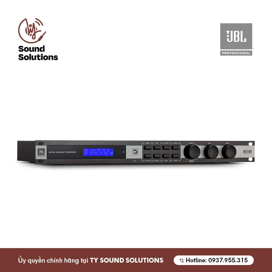 MIXER KARAOKE CHÍNH HÃNG - JBL PROFESSIONAL KX180-A