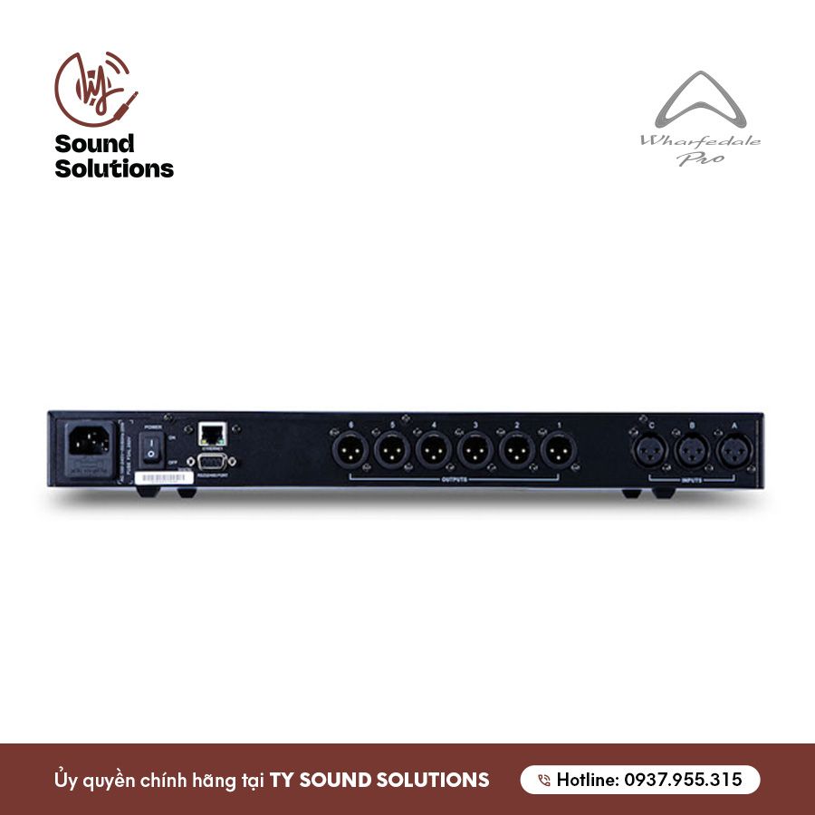 BỘ SỬ LÝ TÍN HIỆU ÂM THANH DSP CHÍNH HÃNG - WHARFEDALE PRO VERSADRIVE SC-36