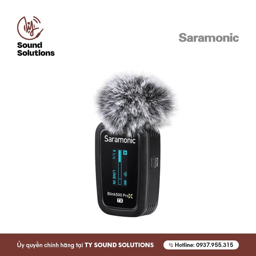 BỘ MICRO KHÔNG DÂY CHÍNH HÃNG - SARAMONIC BLINK500 PROX B1