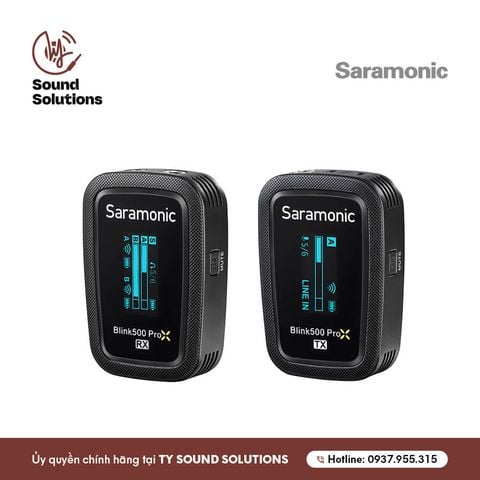  BỘ MICRO KHÔNG DÂY CHÍNH HÃNG - SARAMONIC BLINK500 PROX B1 