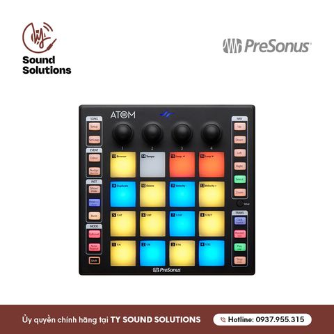  THIẾT BỊ SẢN XUẤT ÂM NHẠC CHÍNH HÃNG - PRESONUS ATOM 16-PAD 