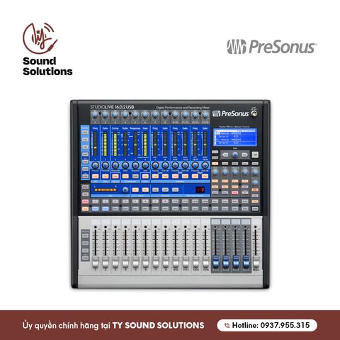  BÀN MIXER CHÍNH HÃNG - PRESONUS STUDIOLIVE SL1602 USB 