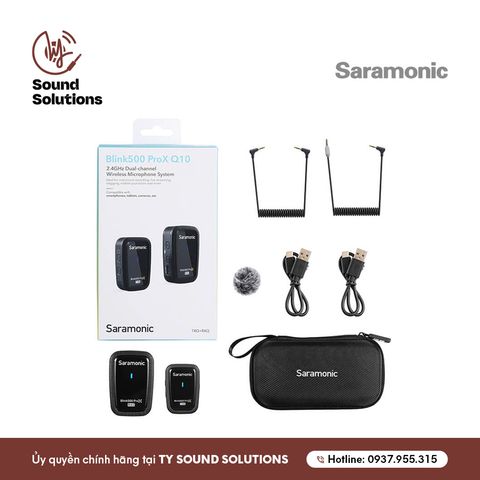  MICRO THU ÂM CHÍNH HÃNG - SARAMONIC BLINK500 PROX Q10 
