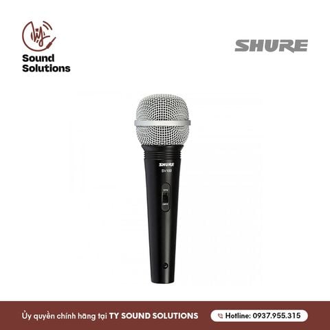  MICRO CÓ DÂY CHÍNH HÃNG - SHURE SV100-X 