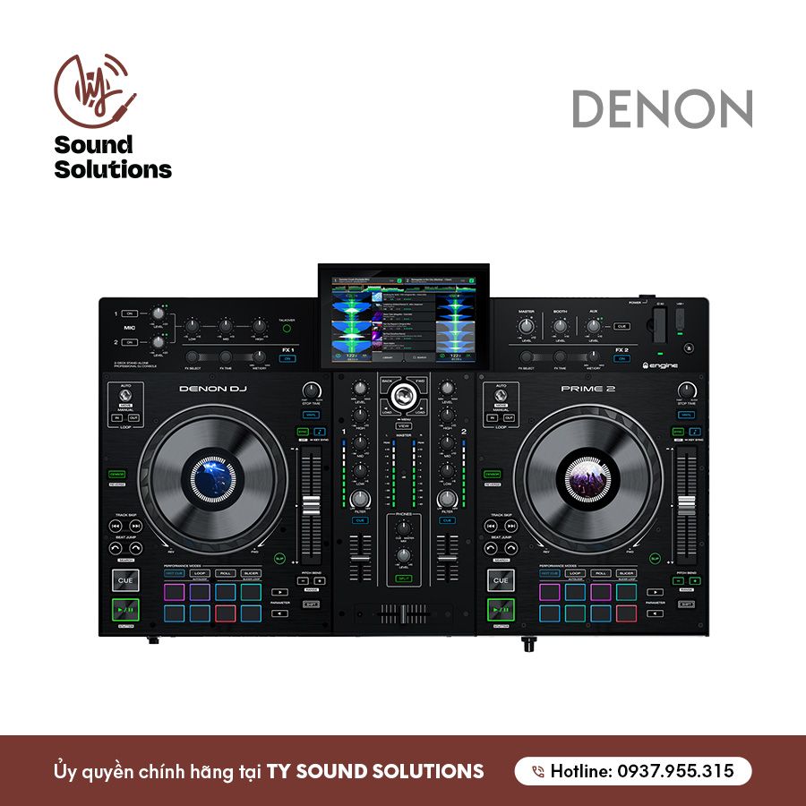 BÀN DJ CHÍNH HÃNG - DENON PRIME 2