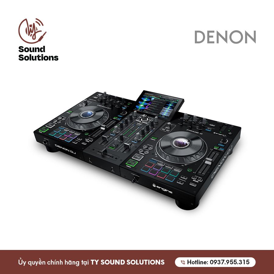 BÀN DJ CHÍNH HÃNG - DENON PRIME 2