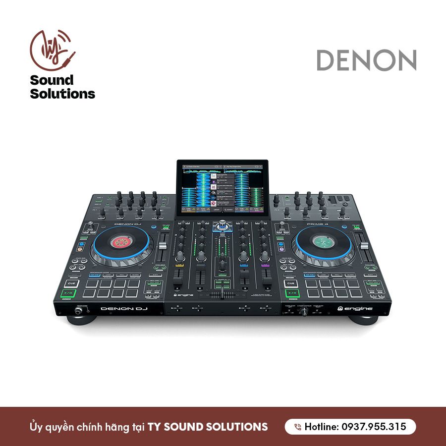 BÀN DJ CHÍNH HÃNG - DENON PRIME 4 (Máy đã qua sử dụng)
