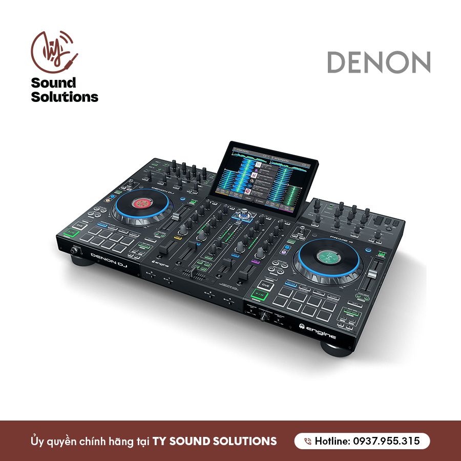 BÀN DJ CHÍNH HÃNG - DENON PRIME 4 (Máy đã qua sử dụng)