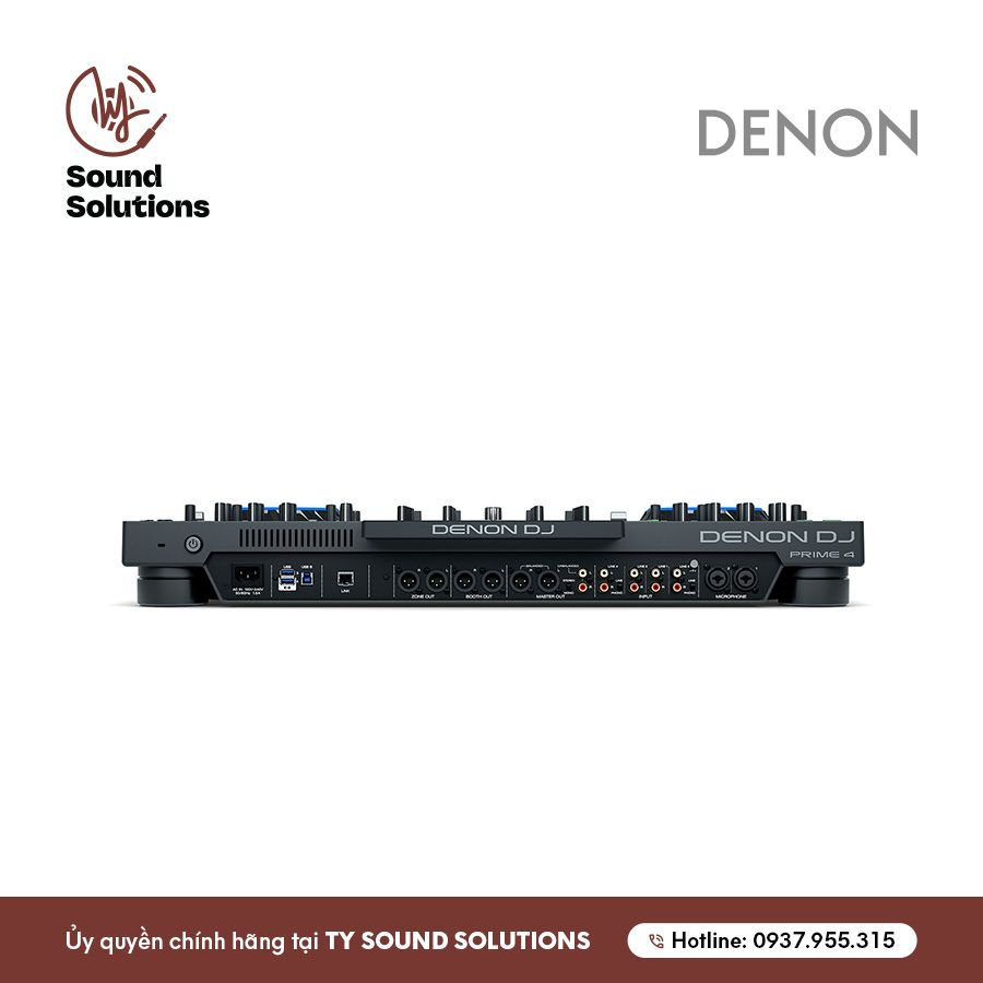 BÀN DJ CHÍNH HÃNG - DENON PRIME 4 (Máy đã qua sử dụng)