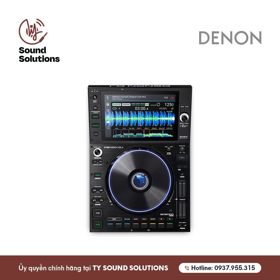 BÀN DJ CHÍNH HÃNG - DENON SC 6000