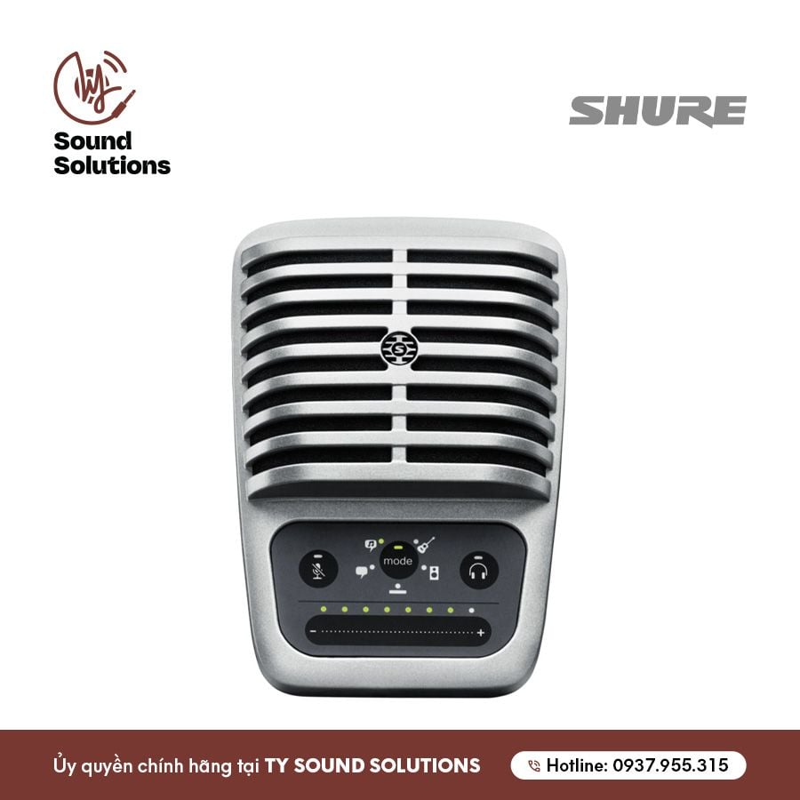 MICRO THU ÂM CHUYÊN NGHIỆP CHÍNH HÃNG - SHURE MV51