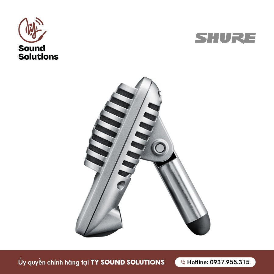 MICRO THU ÂM CHUYÊN NGHIỆP CHÍNH HÃNG - SHURE MV51