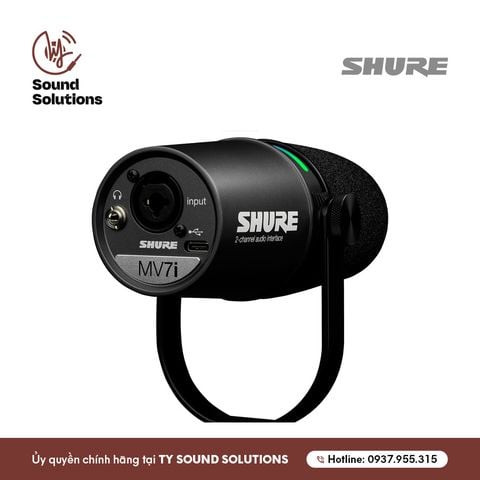  MICRO THU ÂM CHUYÊN NGHIỆP CHÍNH HÃNG - SHURE MV7i 