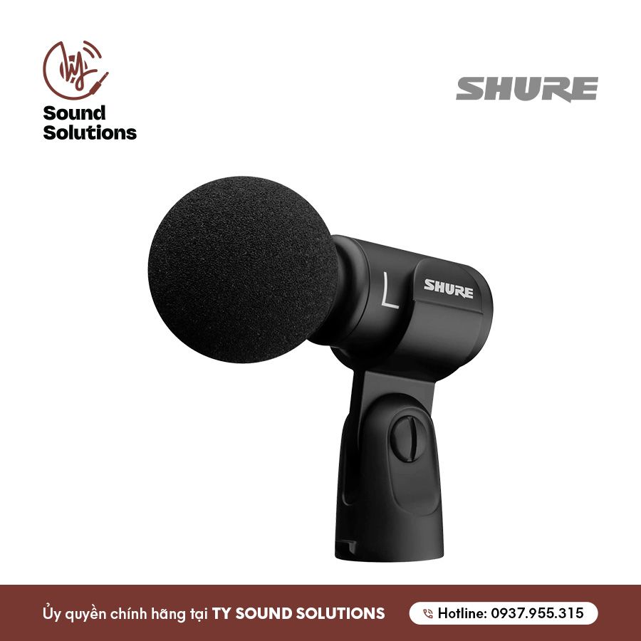 MICRO THU ÂM CHUYÊN NGHIỆP CHÍNH HÃNG - SHURE MV88+