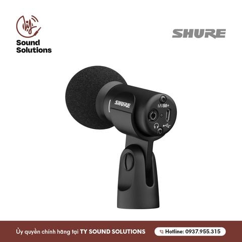  MICRO THU ÂM CHUYÊN NGHIỆP CHÍNH HÃNG - SHURE MV88+ 