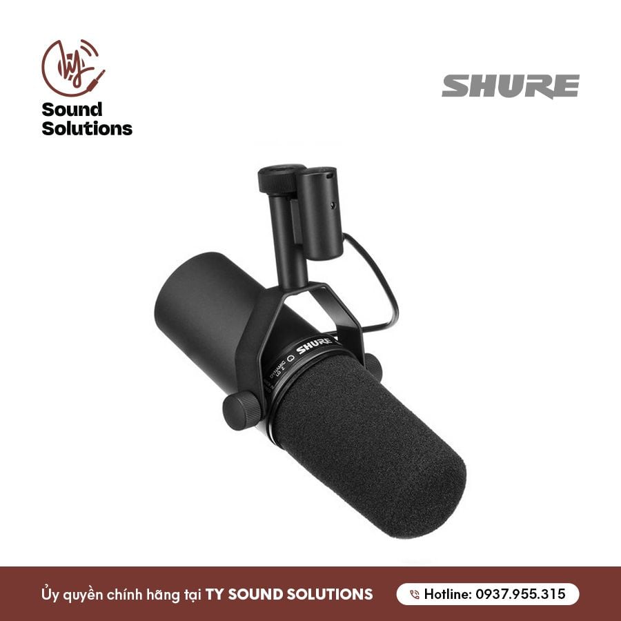 MICRO THU ÂM CHUYÊN NGHIỆP CHÍNH HÃNG - SHURE SM7B