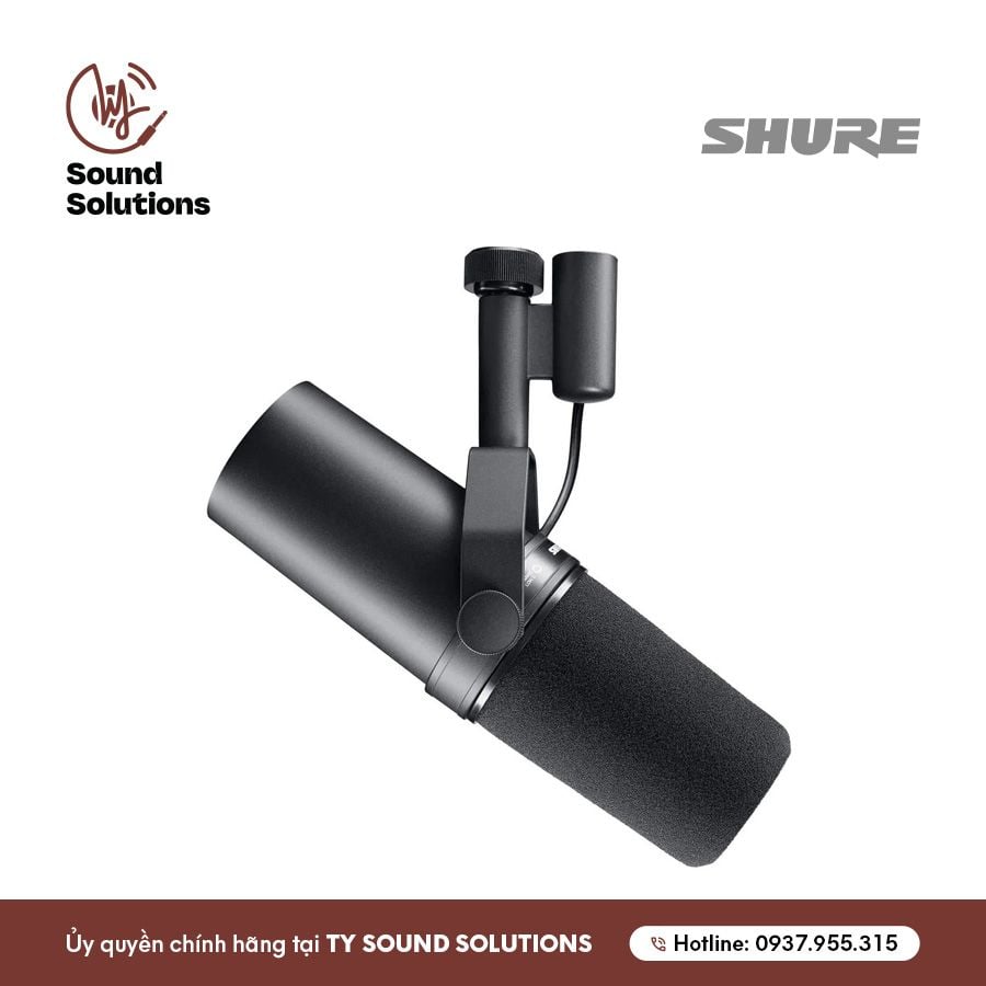 MICRO THU ÂM CHUYÊN NGHIỆP CHÍNH HÃNG - SHURE SM7B