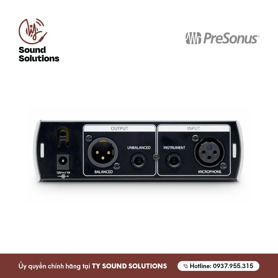 PREAMP MICRO CHÍNH HÃNG - PRESONUS TUBEPRE V2