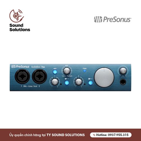  SOUNDCARD CHÍNH HÃNG - PRESONUS AUDIOBOX ITWO USB 